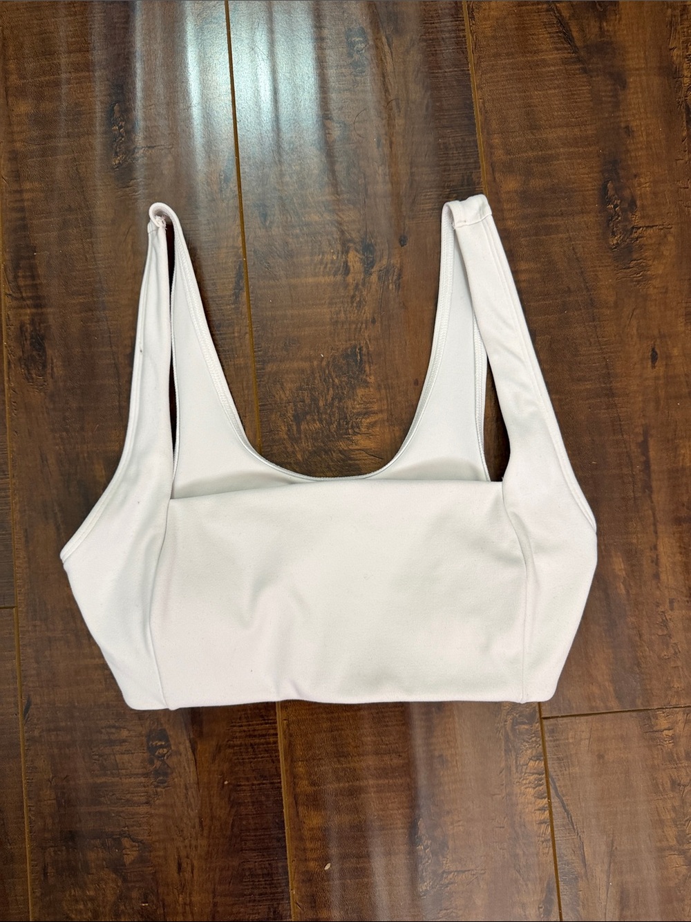 PINK Victoria's Secret white Wireless Sports Bralette